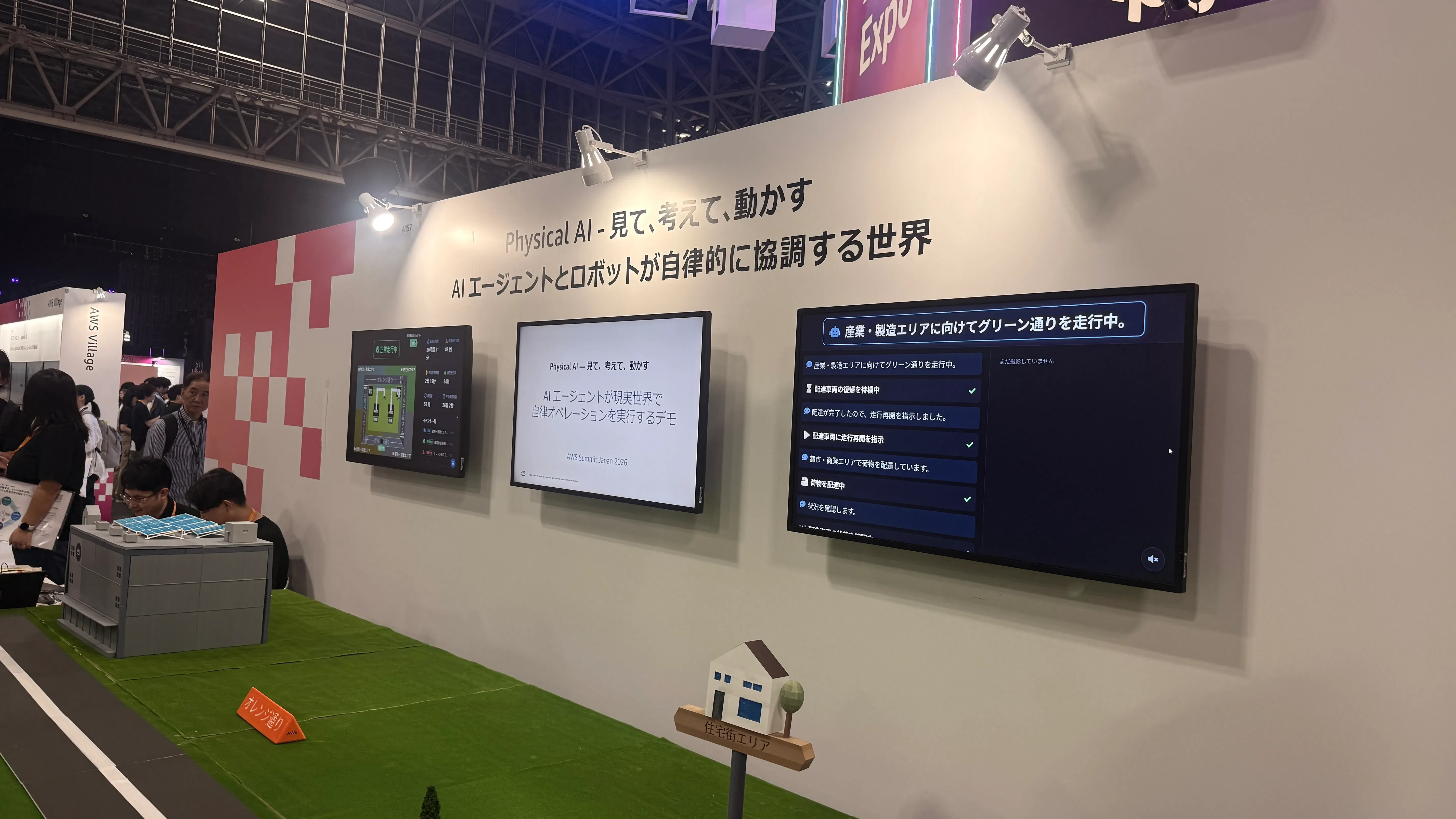 Physical-AIにおける学習・運用でのAWS活用方法ブース